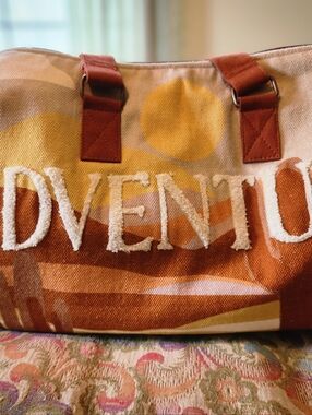 Panache Duffle Bag - Adventure with Rustic Sunset desert Print